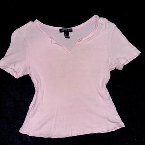 Pink Short Sleeve Shirt